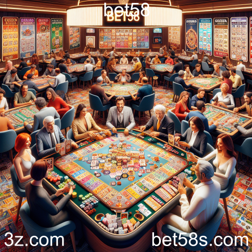 A Popularidade dos Jogos de Mesa na Bet58